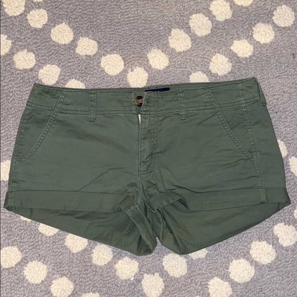 Dark green shorts